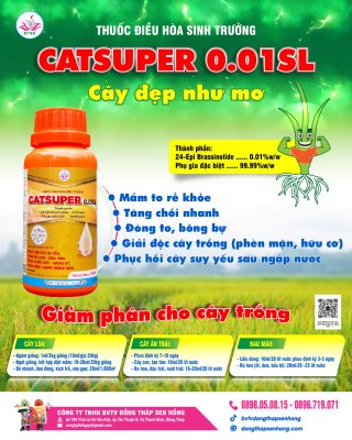 Hình 3. Sản phẩm Catsuper 0.01SL
